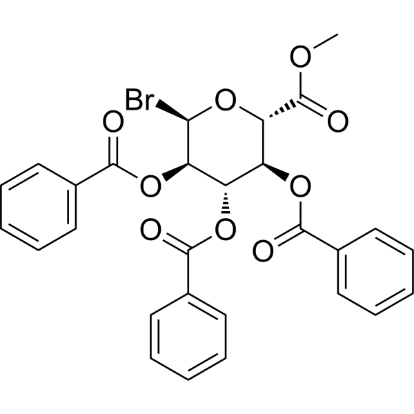 α-D-Glucopyranuronic acid,1-bromo-1-deoxy,methyl ester,2,3,4-tribenzoate 103674-69-7